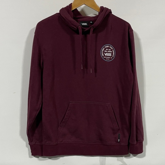 Vans Other - Vans off the wall Men's Dark Red Hoodie